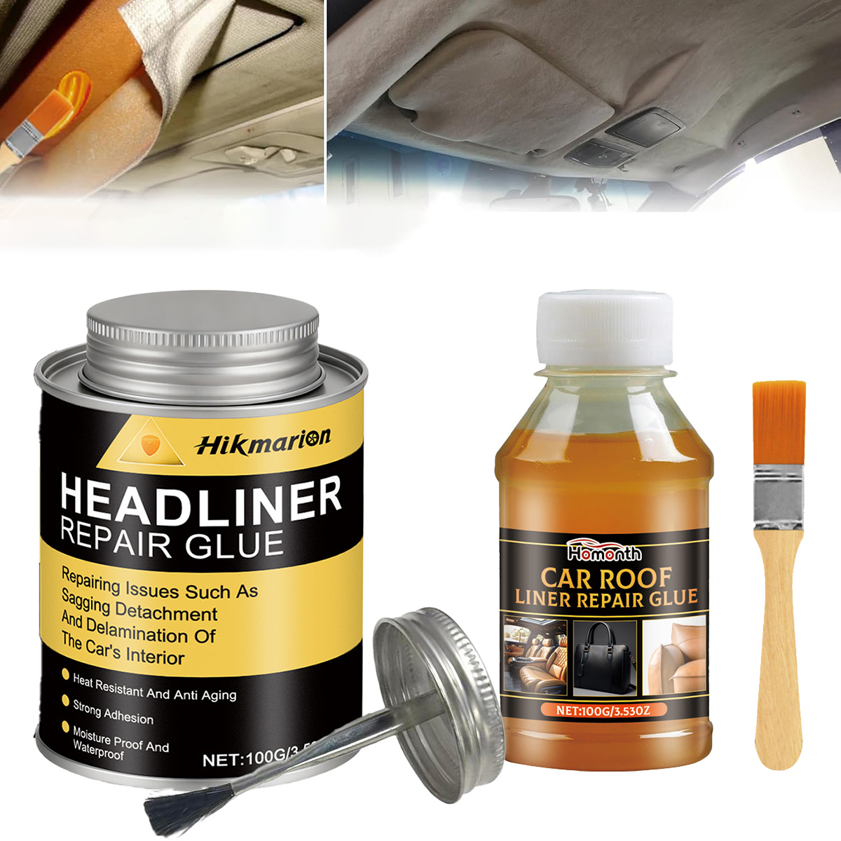 Fabric Glue Bond - Pegamento para Reparación de Tapicería de