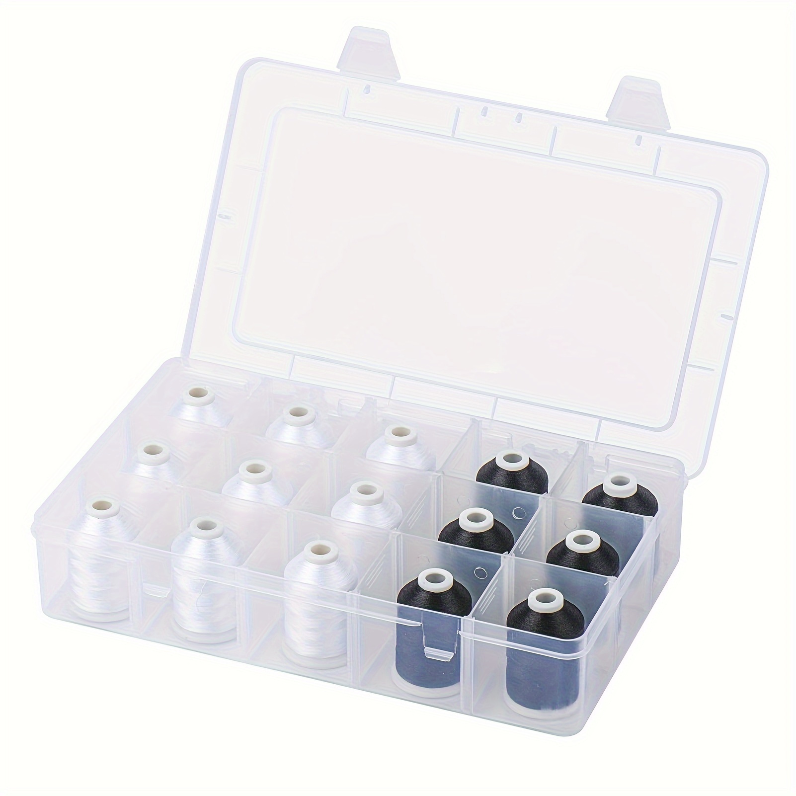 Bobbin Organizer Box - Organizador de Bobinas de Costura Portátil
