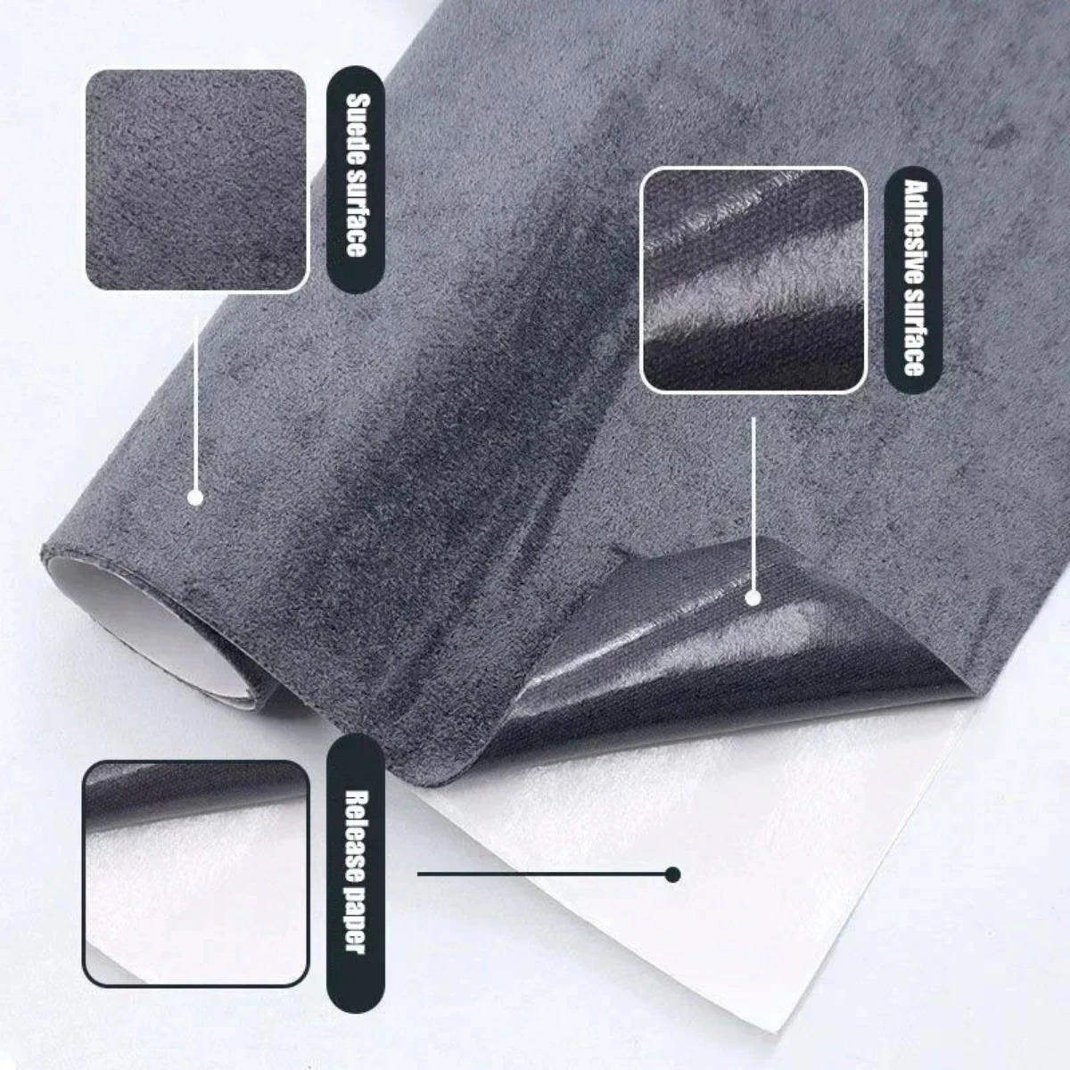Tela de Gamuza Sintética Autoa - Fabric Glue Bond reseña y precio
