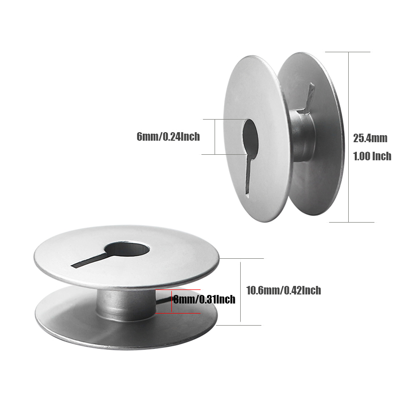 Bobinas de Aluminio Tamaño M # - Bobbin Organizer Box reseña y precio