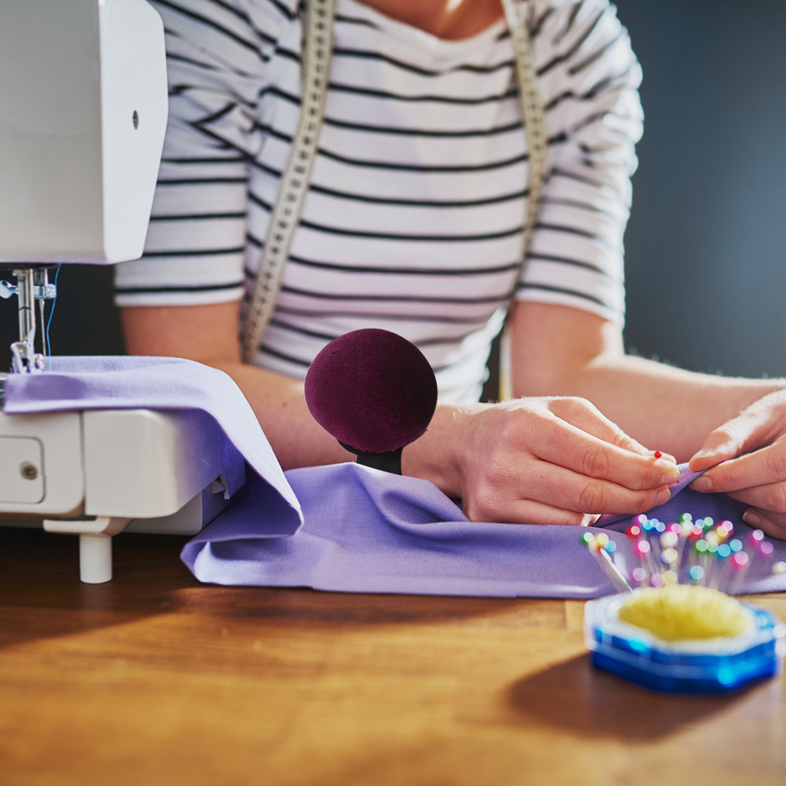 Cojín de muñeca para alfileres - Sewing Pin Cushion reseña y precio
