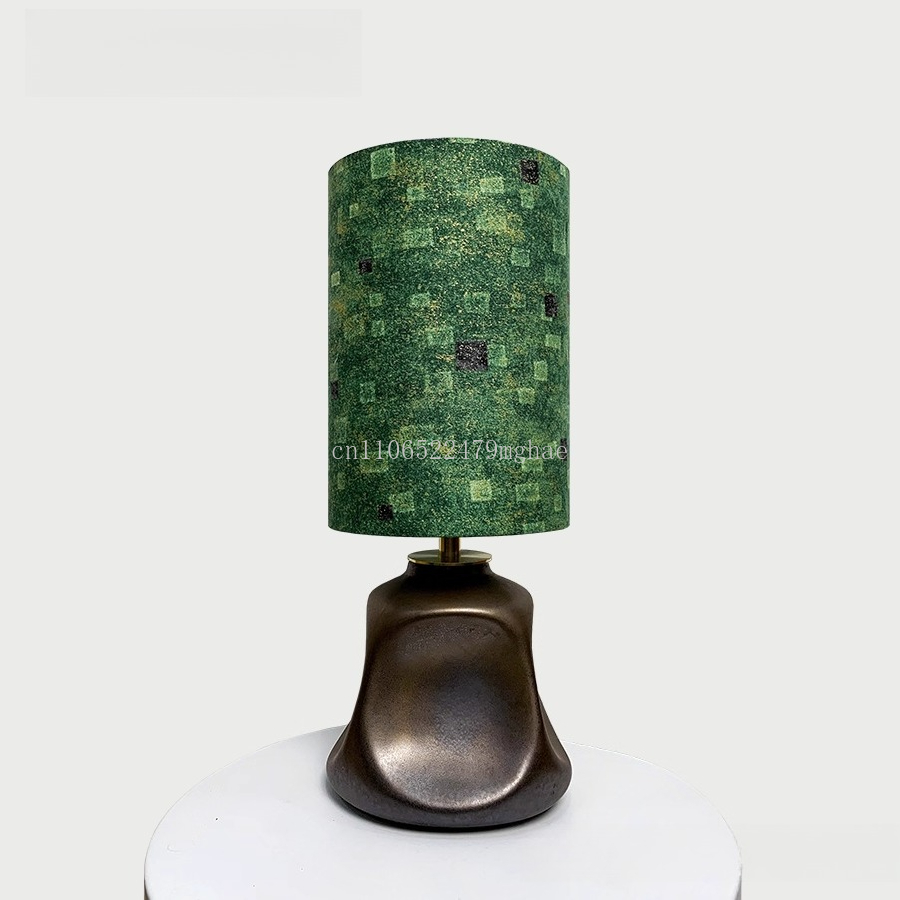 Lámpara de mesa de tela dorada - Century Textile & Sewing Supply Online Shopping reseña y precio